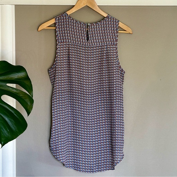 [EUC] Violet + Claire - Medium - Women’s Sleevless Blouse - Colorful Print - Picture 2 of 9